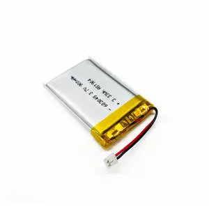 3.7V 063048 Li-polymer Battery 900mAh 603048 For Digital Product With UL 1642 And KC