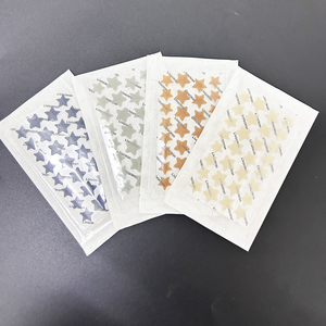 Kích cỡ khác nhau của hình dạng ngôi sao Hydrocolloid Vegan mụn vá mụn vá 30 đếm - Product Image 6