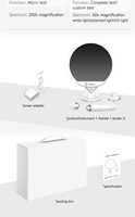 L'analyseur de cuir chevelu intelligent à écran miroir Meiboyi AI peut signaler un scanner de cuir chevelu portable HD à usage domestique dispositif d'analyse des follicules pileux
