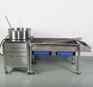 Máquina Automática Industrial de palomitas de maíz a gas, tetera, fabricante de caramelo, inflado de maíz