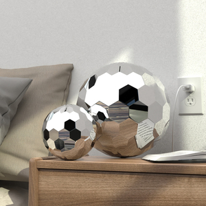 2025 escultura de esfera de Metal de arte moderno Nuevo Hogar Interior fiesta boda <span class=keywords><strong>Centro</strong></span> decoración techo decoraciones para bodas eventos - Product Image 2