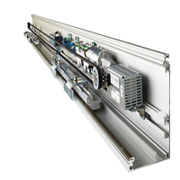 Fabricantes Verificados, Motor de Corriente Continua sin Escobillas Económico para Abrir Puertas, Sensor de Entrada, Operador de Puerta Corredera Automática para Supermercado