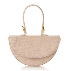 Bolso Bandolera de Mujer de Lujo con Estampado de Cocodrilo, Nuevo Diseño Único, Bolso de Media Luna, Bolso Tote - Product Image 5