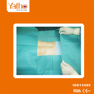 Grosir kelas medis pelindung PE/PU steril Incise Drape <span class=keywords><strong>film</strong></span> transparan berpakaian - Product Image 3