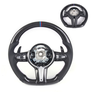 Volante deportivo de fibra de carbono BMW para F01 F06 F10 F11 F20 F21 con diseño de 3 radios - Product Image 4