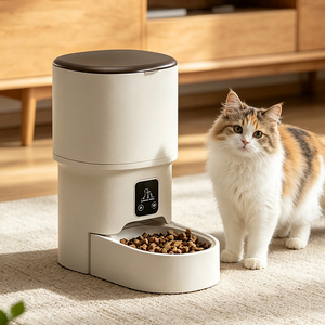 Automatic Pet <b>Feeder</b> Wifi Mobile Phone Control Smart Pet <b>Feeder</b> Camera View Automatic Pet <b>Feeder</b> For Pets - Product Image 1