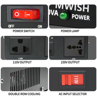 Transformateur élévateur-abaisseur 220v vers 110v 120v 500W 1000W 3000w 5000W Convertisseur de tension pour équipement industriel