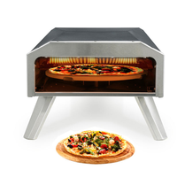 Fours portatifs de pizza de gaz de four de cuisson à gaz de 12 pouces avec la pierre