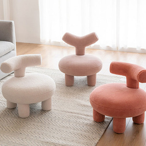 Donsun Morden elegante tela de peluche Engel <span class=keywords><strong>Olga</strong></span> silla sala de estar silla muebles para el hogar - Product Image 2