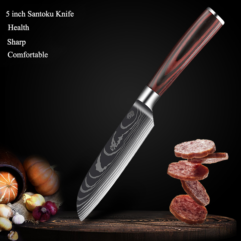 5-inch santoku knife