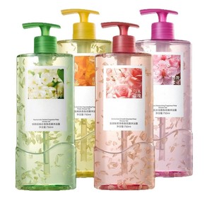Gel de Ducha con Fragancia a Pétalos y Niacinamida, Hidratación Profunda, Nutre la Piel, Aroma Duradero, Limpieza Suave, Servicio Personalizado OEM - Product Image 1