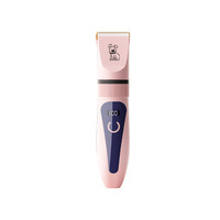 Tondeuse à poils pour chien, rasoir électrique pour animaux de compagnie, affichage LED, faible bruit, outil de toilettage pour chat, fournitures de beauté, modèle Kfk150