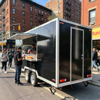 Remorque de cuisine mobile fermée pour la vente de nourriture, camion de restauration pour la vente aux États-Unis, remorque alimentaire Australie/États-Unis