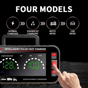 เครื่องชาร์จแบตเตอรี่ลิเธียม12V/12A & 24V/8A สำหรับรถยนต์ไฟฟ้าสกู๊ตเตอร์ - Product Image 4