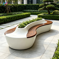 Chaise d'attente moderne et durable en fibre de verre, mobilier commercial écologique pour hôtels, centres commerciaux, aéroports et usage extérieur