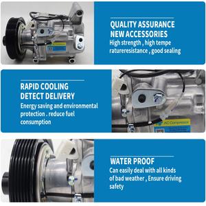 Compresor de Aire Acondicionado para Automóvil de 12v XZC605 para Mazda 2 1.3 Mazda2 V09A1AA4AK D651-61-K00C D651-61-450G - Product Image 5