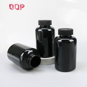 Nouvelle Arrivée 2026 – Flacon Médical Rond Droit en Plastique PET Noir de Haute Qualité 500 ml avec Bouchons à Vis - Product Image 6