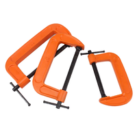 Ensemble de pinces en G et en F robustes pour le travail du bois, pinces de fixation, outils à main pour l'assemblage de meubles