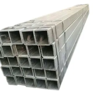 Tuyaux en acier galvanisé 3 pouces 100 x 100 x 4, <span class=keywords><strong>tube</strong></span> <span class=keywords><strong>carré</strong></span> galvanisé, <span class=keywords><strong>tube</strong></span> en acier <span class=keywords><strong>18x18</strong></span> 2x3 - Product Image 1