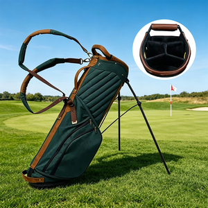 Support de golf PRIMUS GOLF personnalisé avec logo, léger et de haute qualité, 4 voies, en toile, JUN-BF-GSCB-01, diviseurs pleine longueur 4 voies ou JUN-BF-GS - Product Image 4