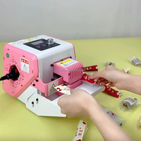 Mini scellant à bande continue à grande vitesse-Machine de thermoscellage de bureau 110V/220V pour l'emballage des petites entreprises