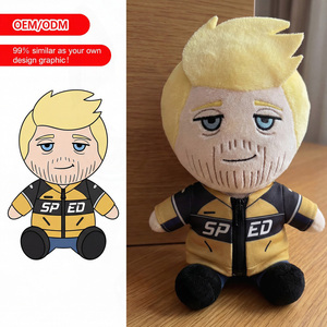 Muñecos de Peluche Personalizados con MOQ Bajo, Gorra de Béisbol de Animales, Personaje de Videojuego, Mercancía de <span class=keywords><strong>Badtz</strong></span> <span class=keywords><strong>Maru</strong></span>, Ropa Personalizada para Muñecos de Peluche - Product Image 1