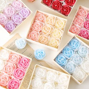 Vela Aromática 3D con Aroma a Rosa y Peonía, Hecha a Mano, sin Humo, para Cumpleaños, San Valentín, Pedidas de Mano, Decoración, Venta al por Mayor - Product Image 4