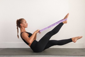 Bán buôn linh hoạt cao đàn hồi vải Yoga Dance Belt <span class=keywords><strong>Strap</strong></span> với số - Product Image 6