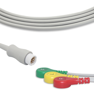 Cabo de <span class=keywords><strong>ECG</strong></span> de ligação direta de 12 pinos M1970A M1972A Cabo de ligação do monitor do paciente compatível com Philips - Product Image 1