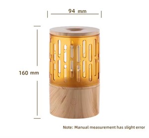 2024 umidificatore di plastica portatile del diffusore ultrasonico di legno elettrico dell'aroma per uso della famiglia e dell'hotel - Product Image 2