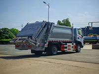 Camion à ordures électrique Dongfeng 4X2 12m³ à compression, nouvelle énergie, vente directe usine