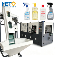 Machine de soufflage de bouteilles PET à pompe Mitsubishi entièrement automatique à 4 cavités de 500 ml, prix compétitif de haute qualité