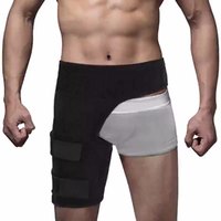 Attelle de Compression de cuisse de soulagement de la douleur du nerf sciatique pour les articulations de la hanche arthrite aine Wrap Brace Sports Hipshorts Ceinture de protection
