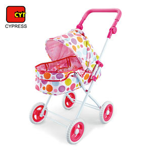 Poussette Pliable pour Poupées <span class=keywords><strong>Grand</strong></span> Panier pour Poupées Jouets d'Imitation Accessoires pour Poupées pour Filles - Product Image 5