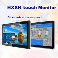Monitor Táctil Integrado HXXK de 21.5 Pulgadas con Interfaz USB, Nuevo, Relación de Aspecto 4:3, IP65, Monitor de Pantalla Táctil Capacitiva para Kiosco