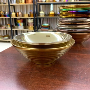 Bol à nouilles en acier inoxydable 304 à double isolation, adapté à l'école, à la maternelle et à la soupe familiale - Product Image 2