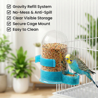Mangeoire automatique moderne en plastique pour oiseaux et chiens, abreuvoir pour pigeons, perroquets, poulets, chats, fournitures pour pigeons voyageurs