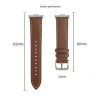 Bracelet de montre en cuir véritable Upro pour Huawei Watch Fit 3 Fit 4 Fit 5 Fit 2, bracelet de remplacement en cuir souple, bracelet intelligent pour montre connectée