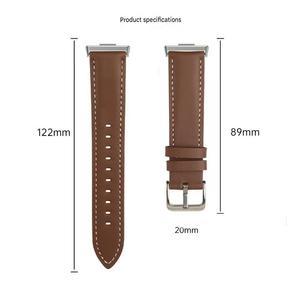 Correa de Reloj de Cuero Genuino Upro para Huawei Watch Fit 3, Fit 4, Fit 5, Fit 2, Correa de Repuesto de Cuero Suave para Reloj Inteligente - Product Image 3