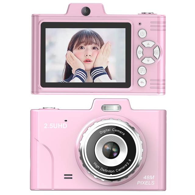 Rear and Front Lens Digital Cameras Dslr Digital Cameras for Photography and Video Kids Digitale Camera for Student