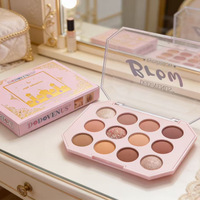 Nouvelle palette de fards à paupières DoDo imperméable transfrontalière, illuminateur, contouring perlé tridimensionnel, fard à paupières mat tout-en-un