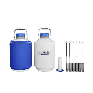 Frascos de nitrogênio líquido de laboratório 1tr, armazenamento a vácuo de líquido, mini frasco, preço de nitrogênio líquido