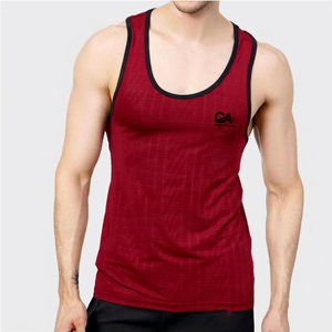 Camiseta Deportiva sin Mangas de Corte Regular para Hombre, Diseño Nuevo, Informal, para Gimnasio, Verano, Ecológica, Transpirable y de Secado Rápido - Product Image 1
