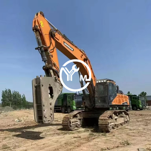 Excavatrice sur chenilles lourde DX520 Doosan fabriquée en Corée, excavatrice hydraulique bon marché de 52 tonnes, excavatrices 520 DX520 en stock - Product Image 5
