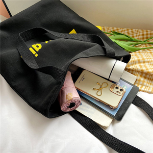 Bolsa de Compras Personalizada con Logotipo, de Lona y Algodón, con Asas de Cinta, para Mujer, con Cierre - Product Image 3