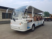 Bus touristique électrique neuf de la marque RC, avec batterie au plomb-acide, 4 à 17 places, vitesse maximale de 60 km/h, couleur personnalisée