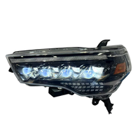 Ensemble de phares de voiture de haute qualité pour 4Runner 2014-2024, phare avant LED avec 4 lentilles, édition Starry, phares modifiés