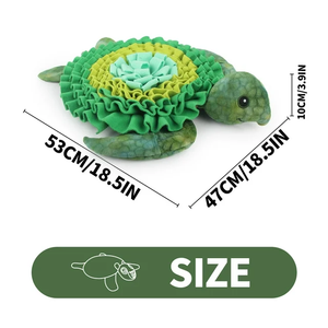 Tous pour pattes Tortue de mer Chien Nosework Training Slow Feeding Mat <span class=keywords><strong>Anti</strong></span> Choking Pet Snuffle Mat for Puppy Find Food Training - Product Image 2