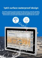 Software personalizado Pantalla táctil de alta resolución de 10,1 pulgadas Monitor LCD Control de calidad de aire y agua industrial Interfaz USB Nuevo