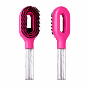 <span class=keywords><strong>Cepillos</strong></span> de Pelo <span class=keywords><strong>Profesionales</strong></span> de Fábrica, Venta al por Mayor, Logotipo Personalizado, Antiestáticos, Desenredantes, 3 en 1, Cepillo <span class=keywords><strong>para</strong></span> <span class=keywords><strong>Cabello</strong></span> con Pulverizador de Agua - Product Image 2